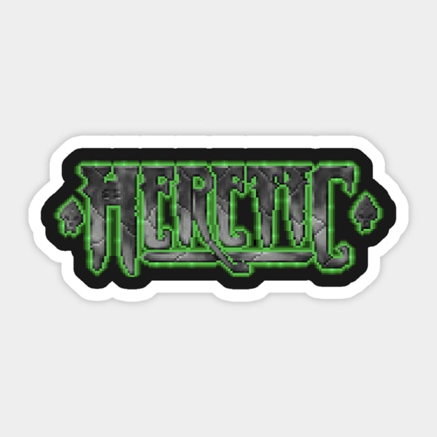 Heretic Slayer Sticker by Pedro_UK